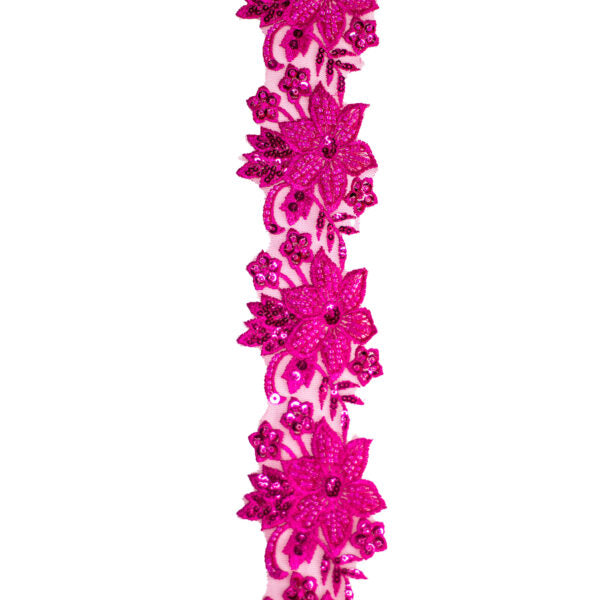 Beaded Trimming BT146 - Ceres Pink