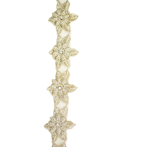 Beaded Trimming BT91 - Beige