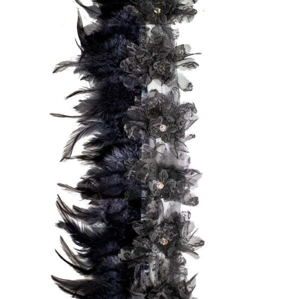 Beaded Trimming FBT3019 - Grey