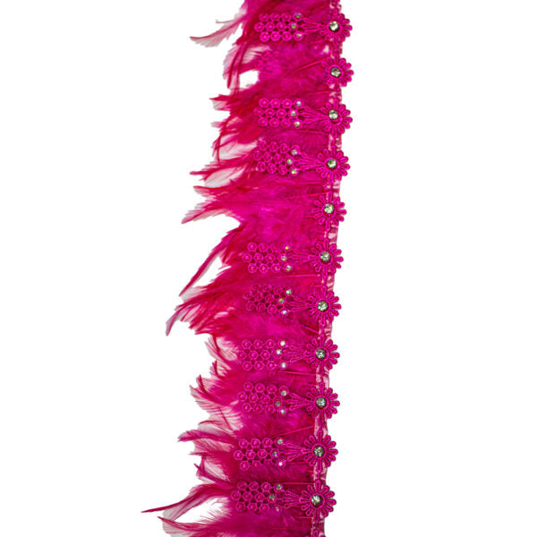 Beaded Trimming BT3167 - Ceres Pink
