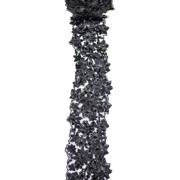 Beaded Trimming BT3144 - Black