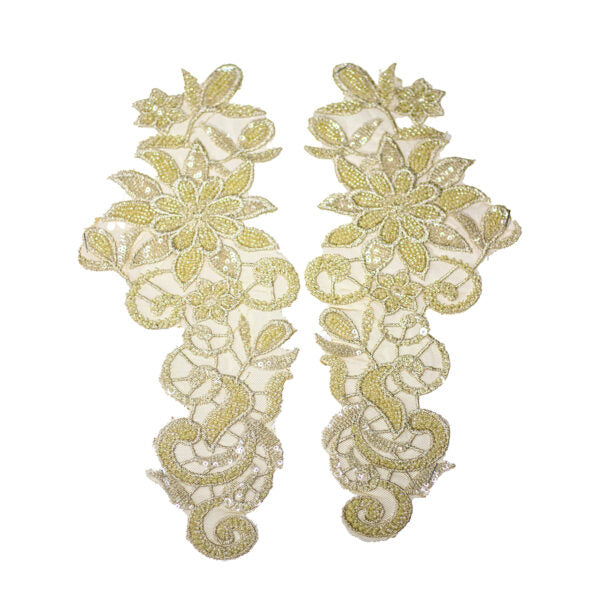 Beaded Motif BM123 - Gold