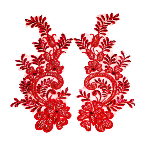 Beaded Motif BM3910 - Red