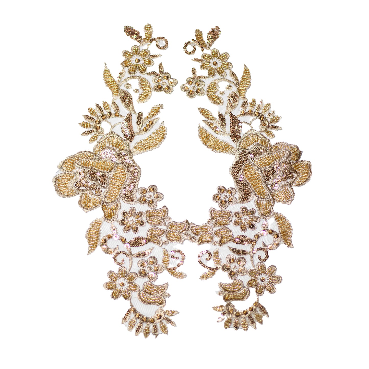 Beaded Motif BM3876 - Bronze