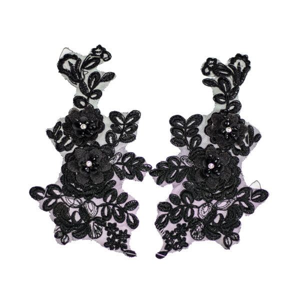 Beaded Motif BM005 - Black
