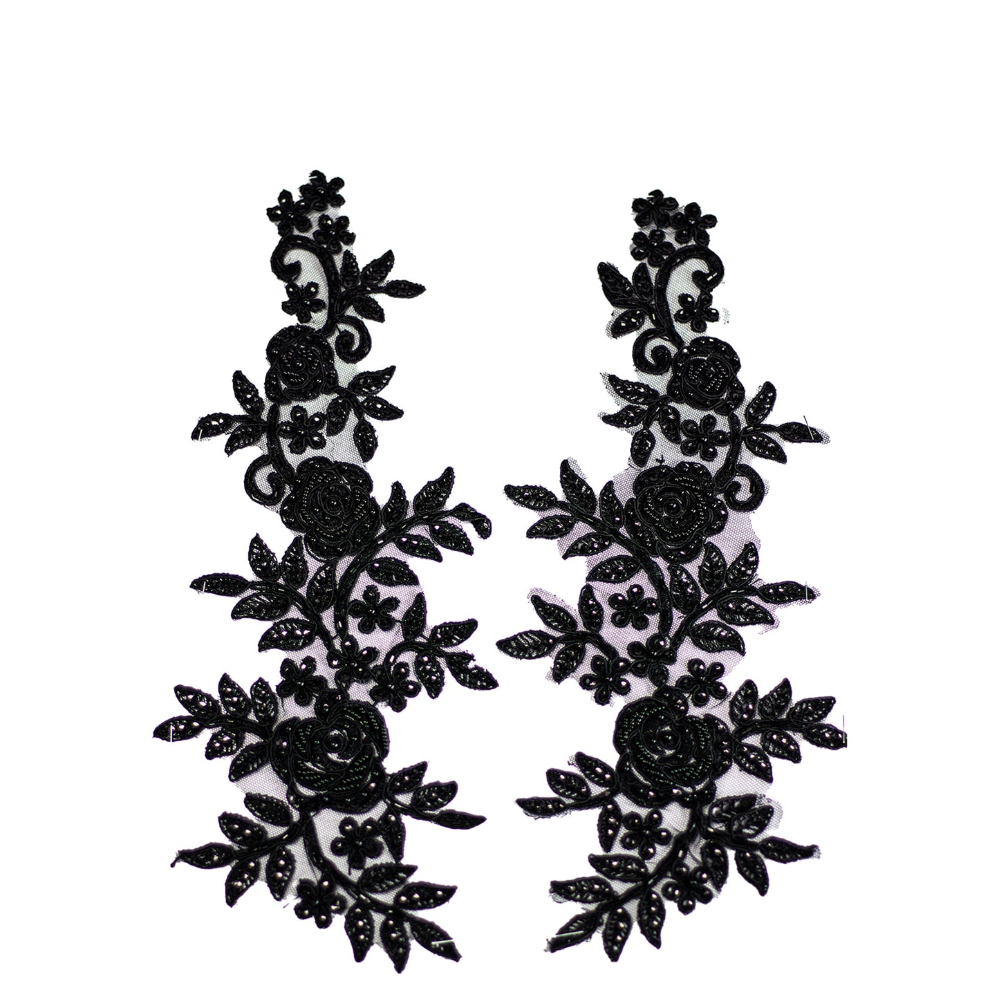 Beaded Motif BM023 - Black