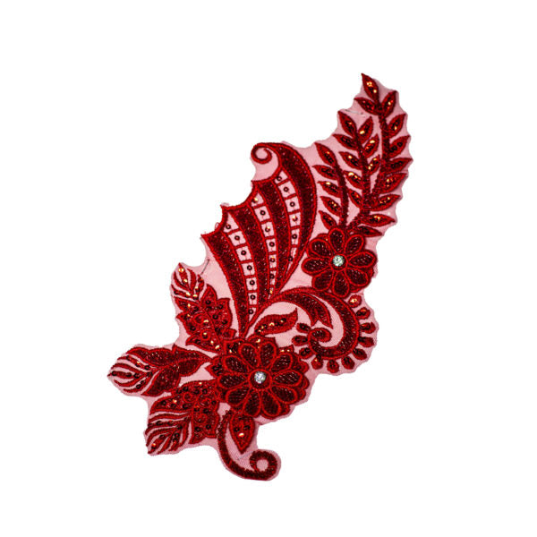 Beaded Motif BM303 - Red
