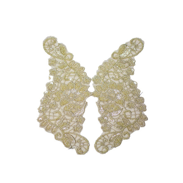 Beaded Motif BM312 - Cream