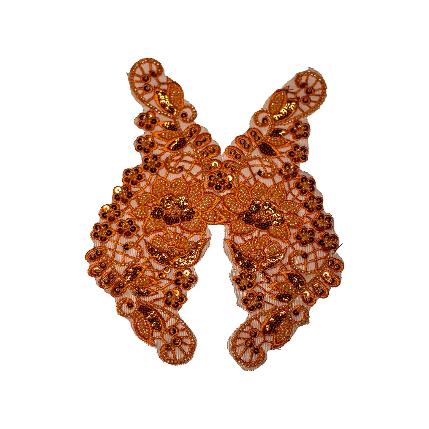 Beaded Motif BM312 - Orange