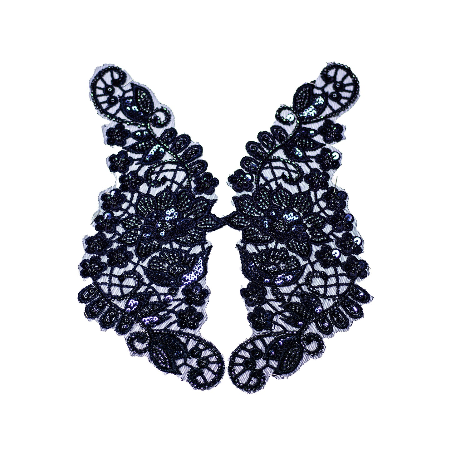 Beaded Motif BM312 - Navy