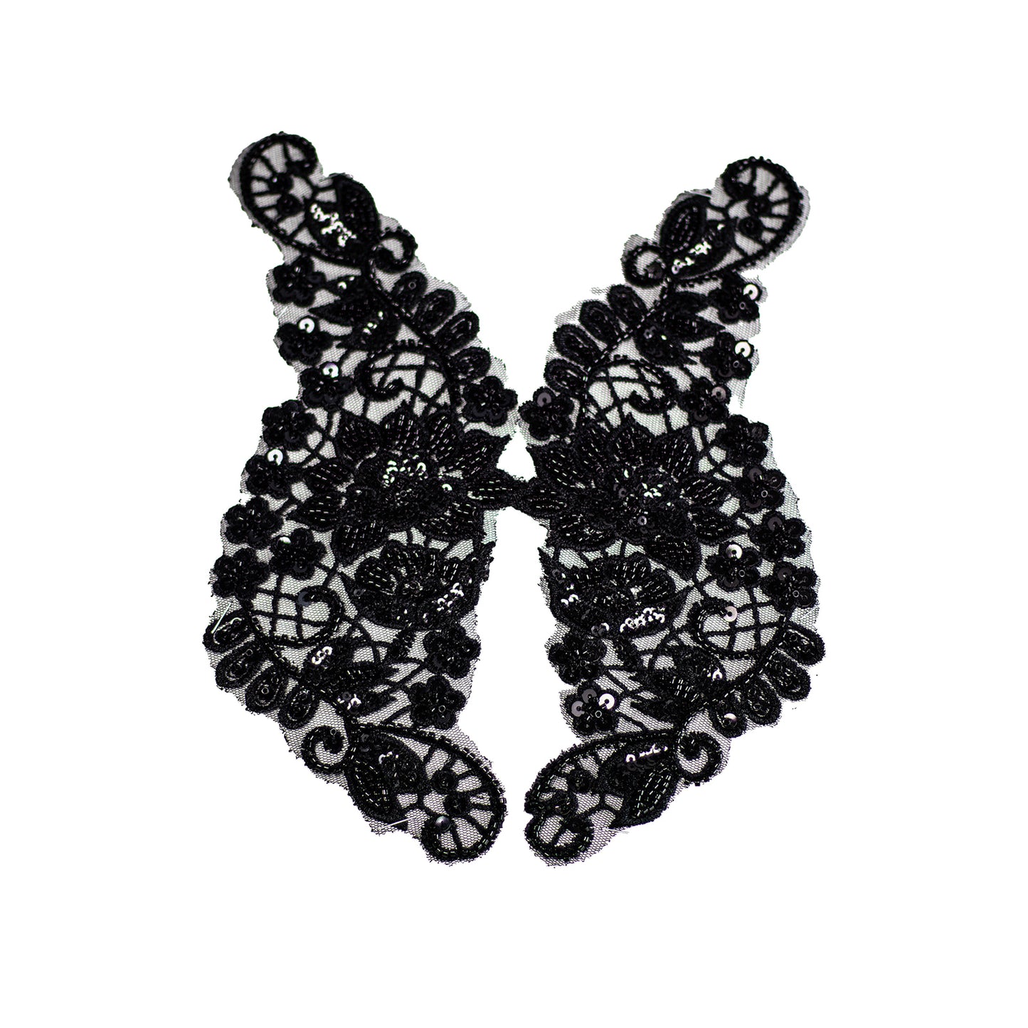 Beaded Motif BM312 - Black