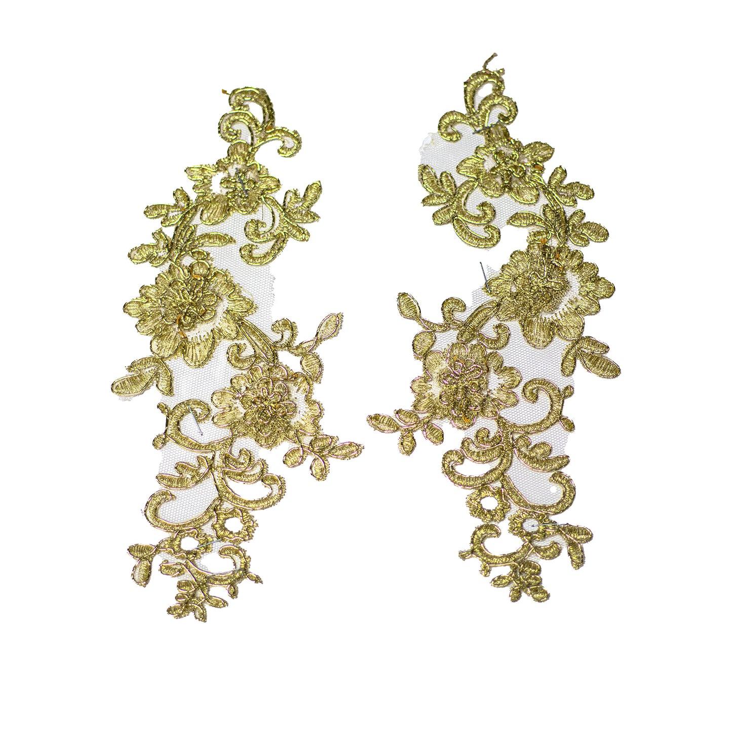 Embroided Motif EM339 - Gold