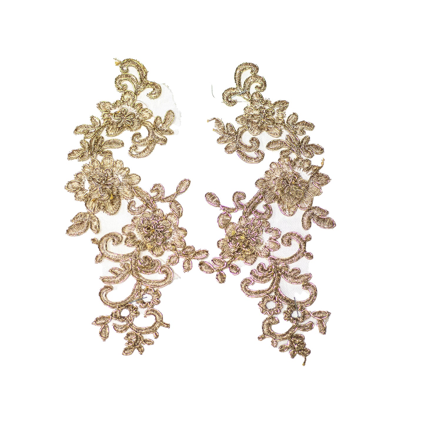 Embroided Motif EM339 - Bronze