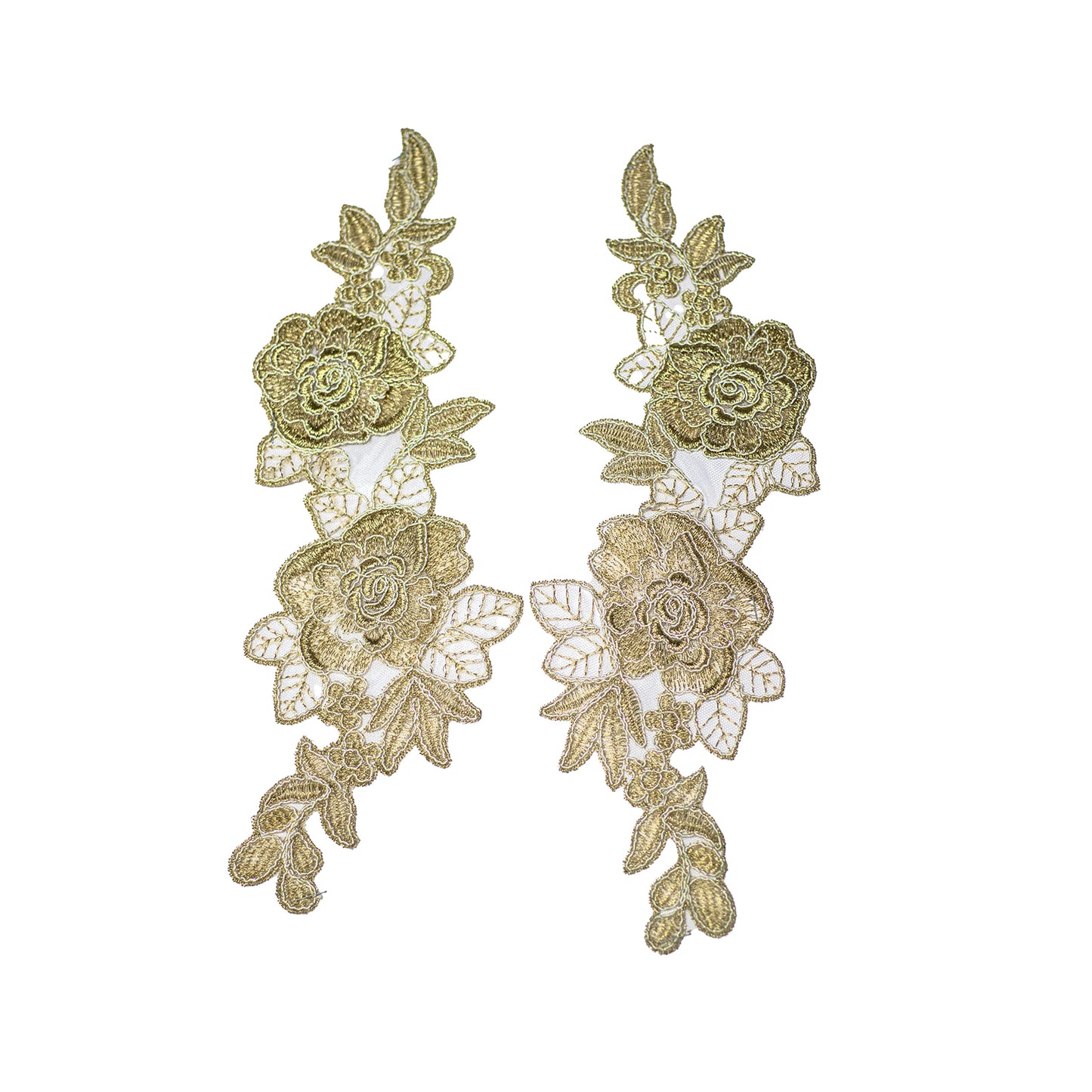 Embroided Motif EM010 - Gold