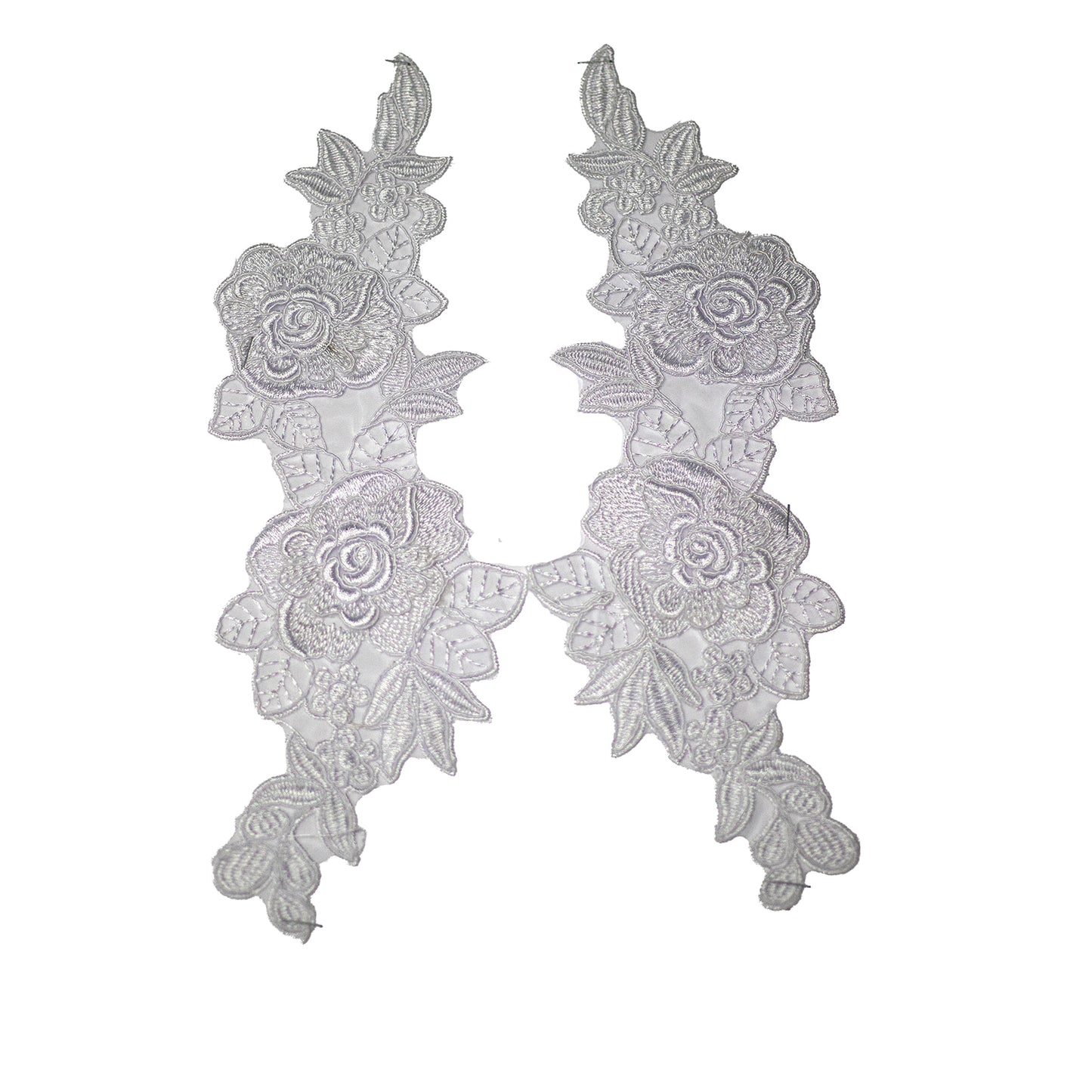 Embroided Motif EM010 - White