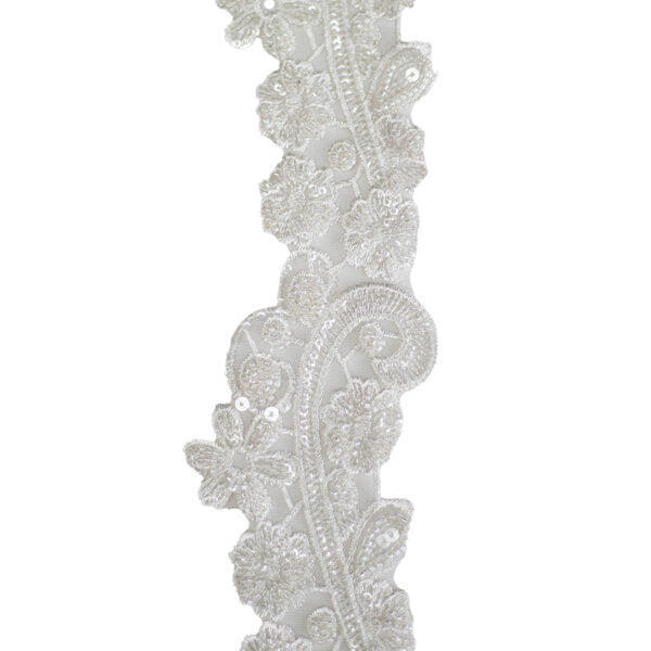 Beaded trimmimg BT 137 - Ivory