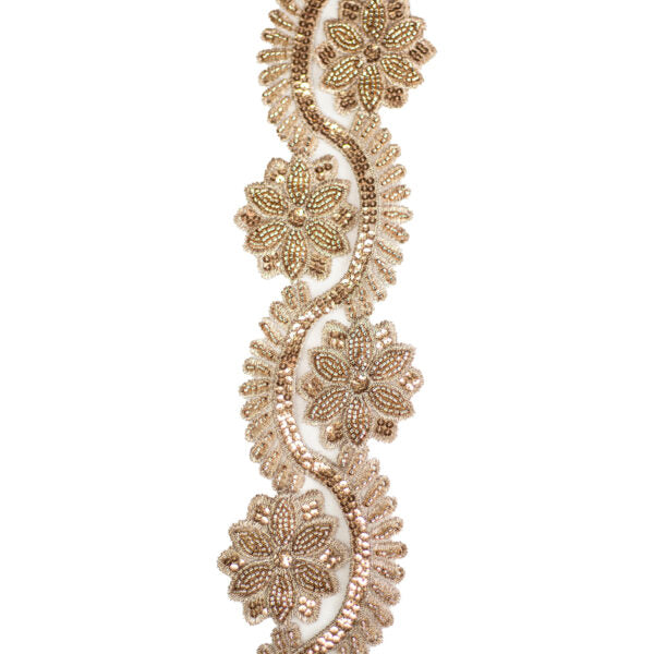 Beaded Trimming BT3174 - Bronze