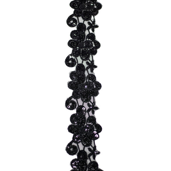 Beaded Trimming BT143 - Black
