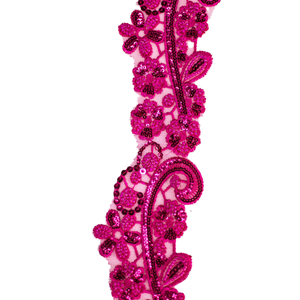 Beaded trimmimg BT 137 - Ceres Pink