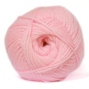 Charity Double Knit Wool 100g Ball New Pink 144