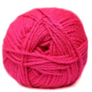 Charity Double Knit Wool 100g Ball Fuschia 076