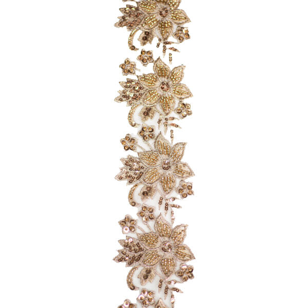 Beaded Trimming BT146 - Bronze