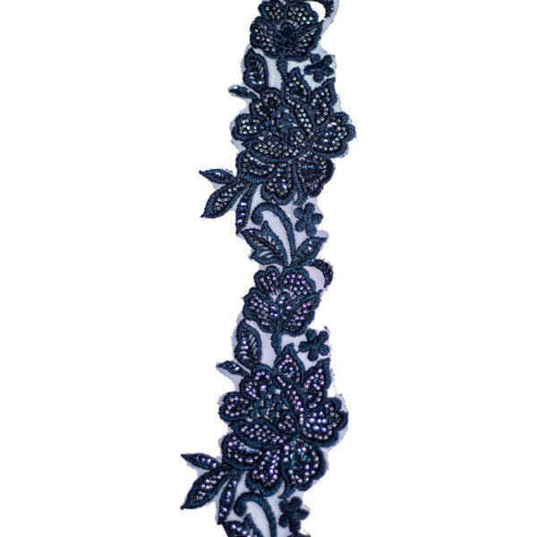 Beaded Trimming BT123 - Navy