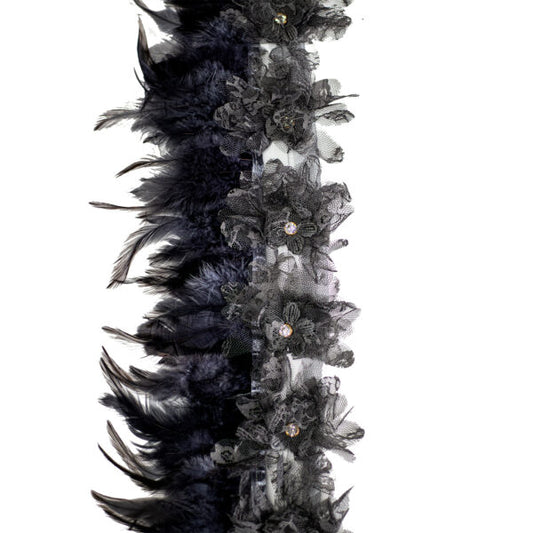 Beaded Trimming FBT3019 - Grey