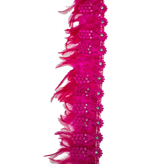 Beaded Trimming BT3167 - Ceres Pink