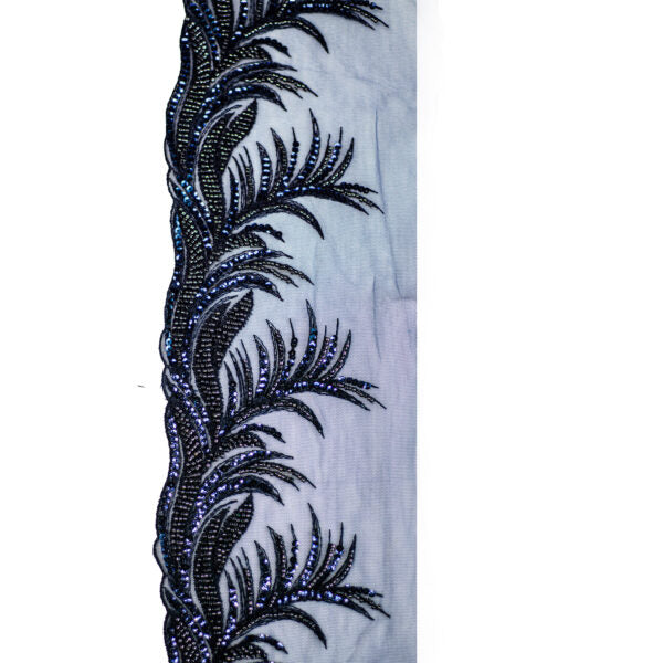 Beaded Trimming BT3165 - Navy