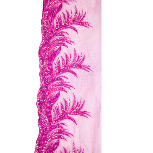 Beaded Trimming BT3165 - Ceres Pink