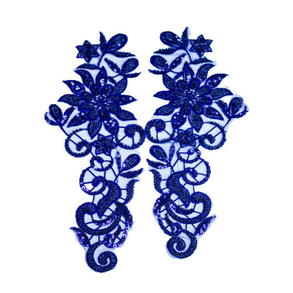 Beaded Motif BM123 - Royal Blue