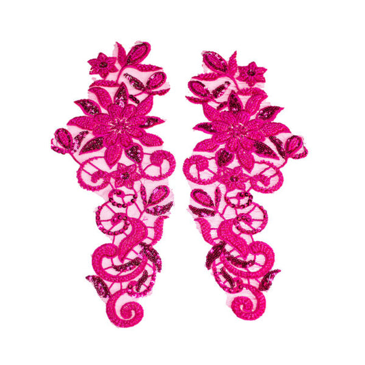 Beaded Motif BM123 - Ceres Pink