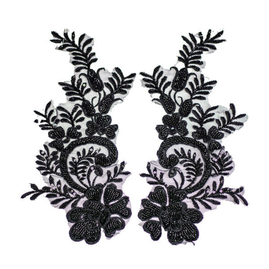 Beaded Motif BM3910 - Black2
