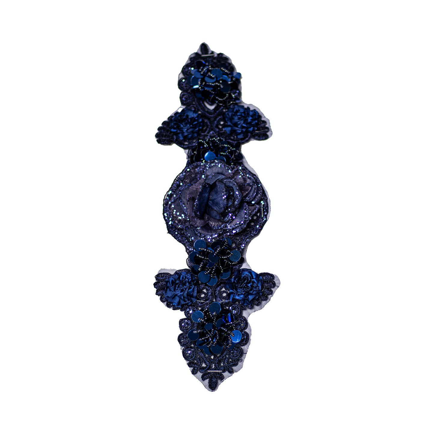 Beaded Motif BM160 - Navy