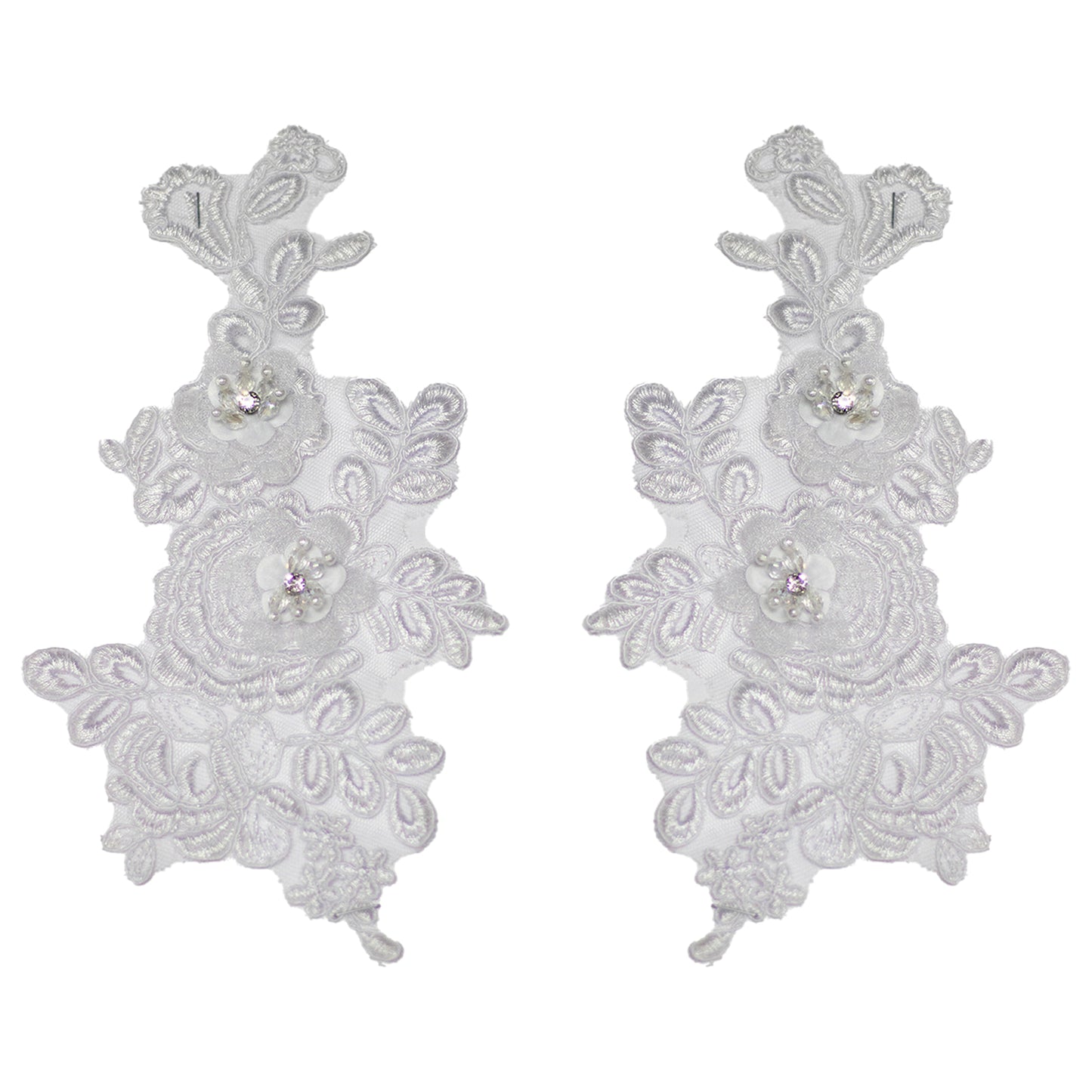 Beaded Motif BM005 - White