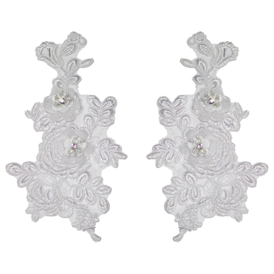 Beaded Motif BM005 - White