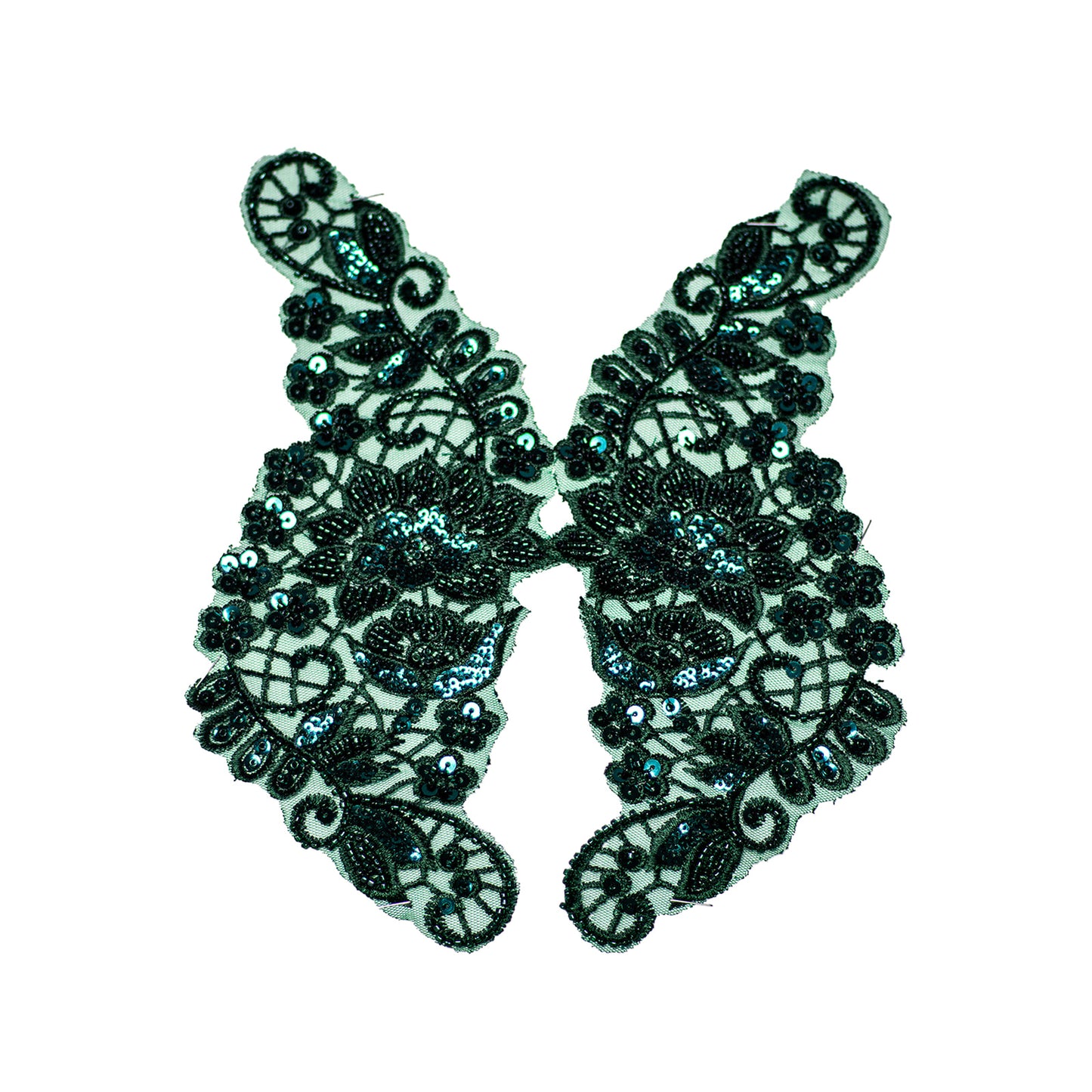 Beaded Motif BM312 - Bottle Green