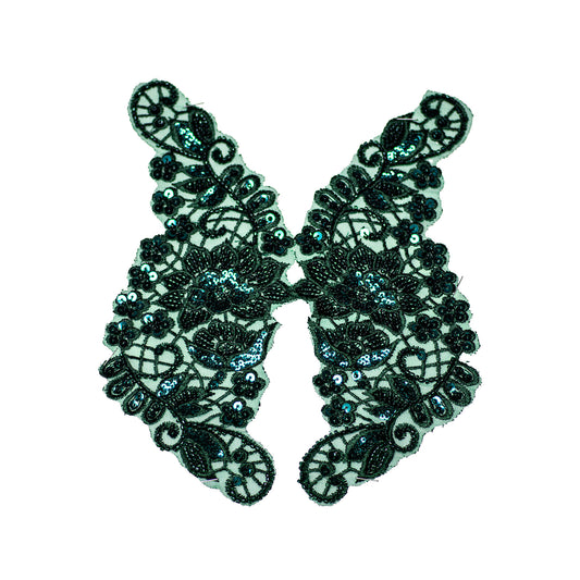 Beaded Motif BM312 - Bottle Green