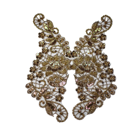 Beaded Motif BM312 - Bronze