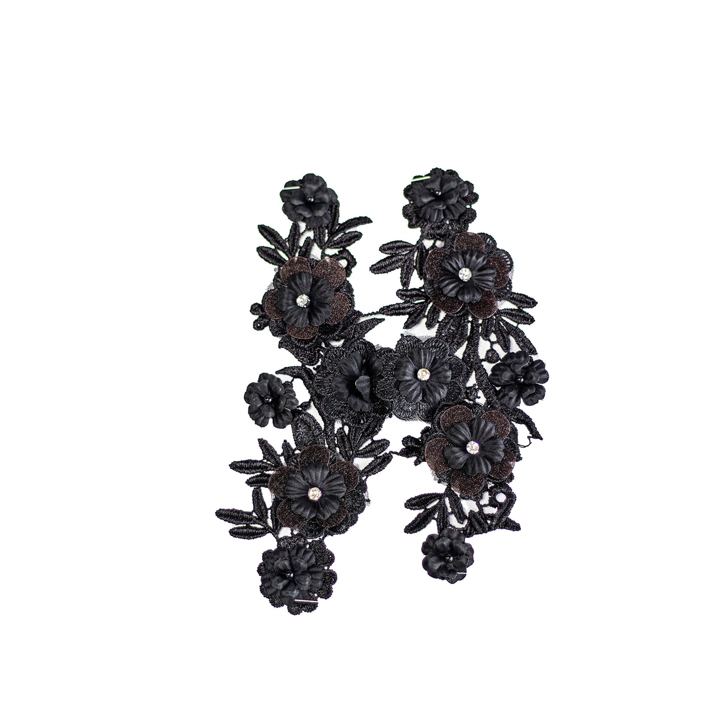 Beaded Motif BM017 - Black