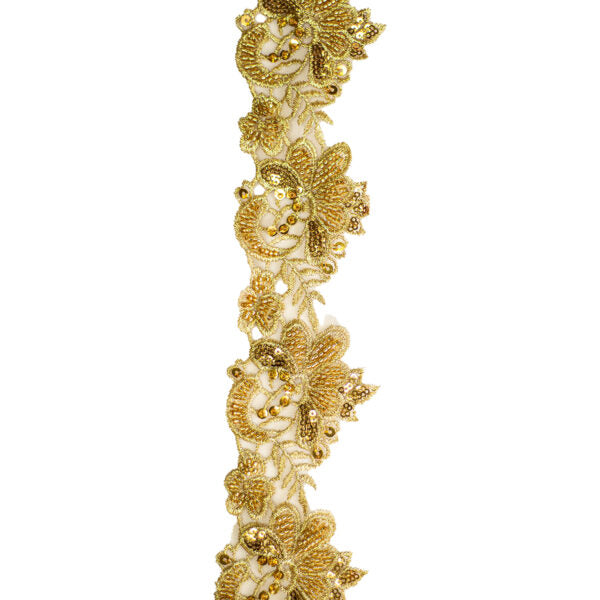 Beaded Trimming BT148 - Gold