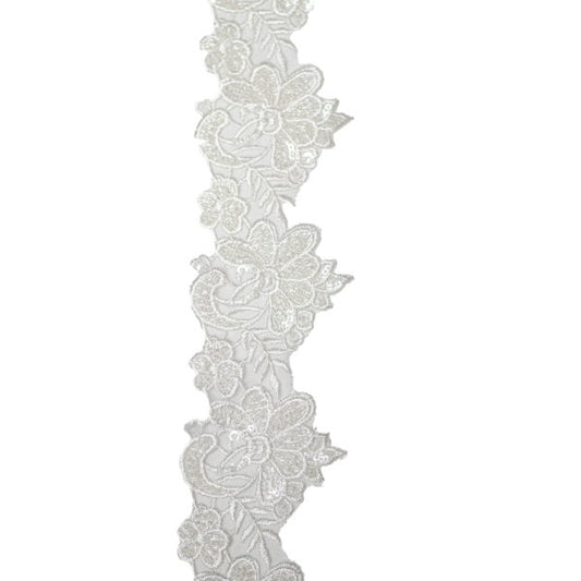 Beaded Trimming BT148 - Ivory