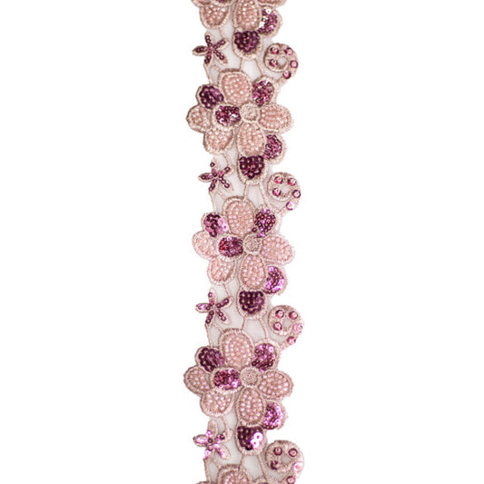 Beaded Trimming BT143 - Dusty Pink
