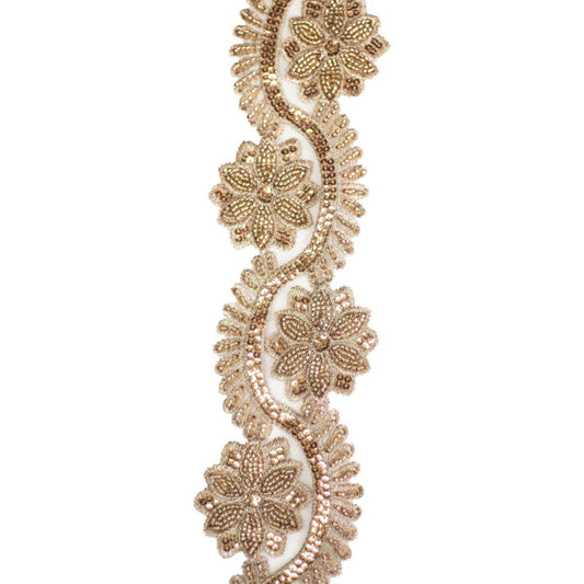 Beaded Trimming BT3174 - Bronze