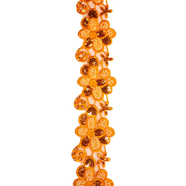 Beaded Trimming BT143 - Orange