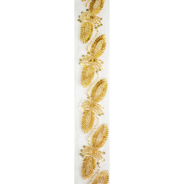 Beaded Trimming BT3182 - Gold