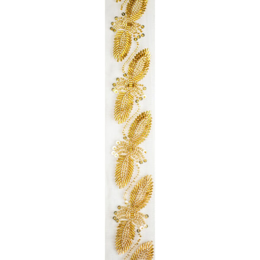 Beaded Trimming BT3182 - Gold