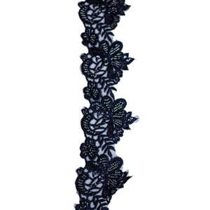 Beaded Trimming BT148 - Navy