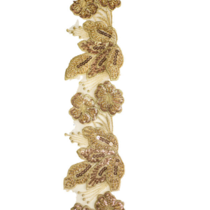 Beaded Trimmings BT140 - Bronze/Gold